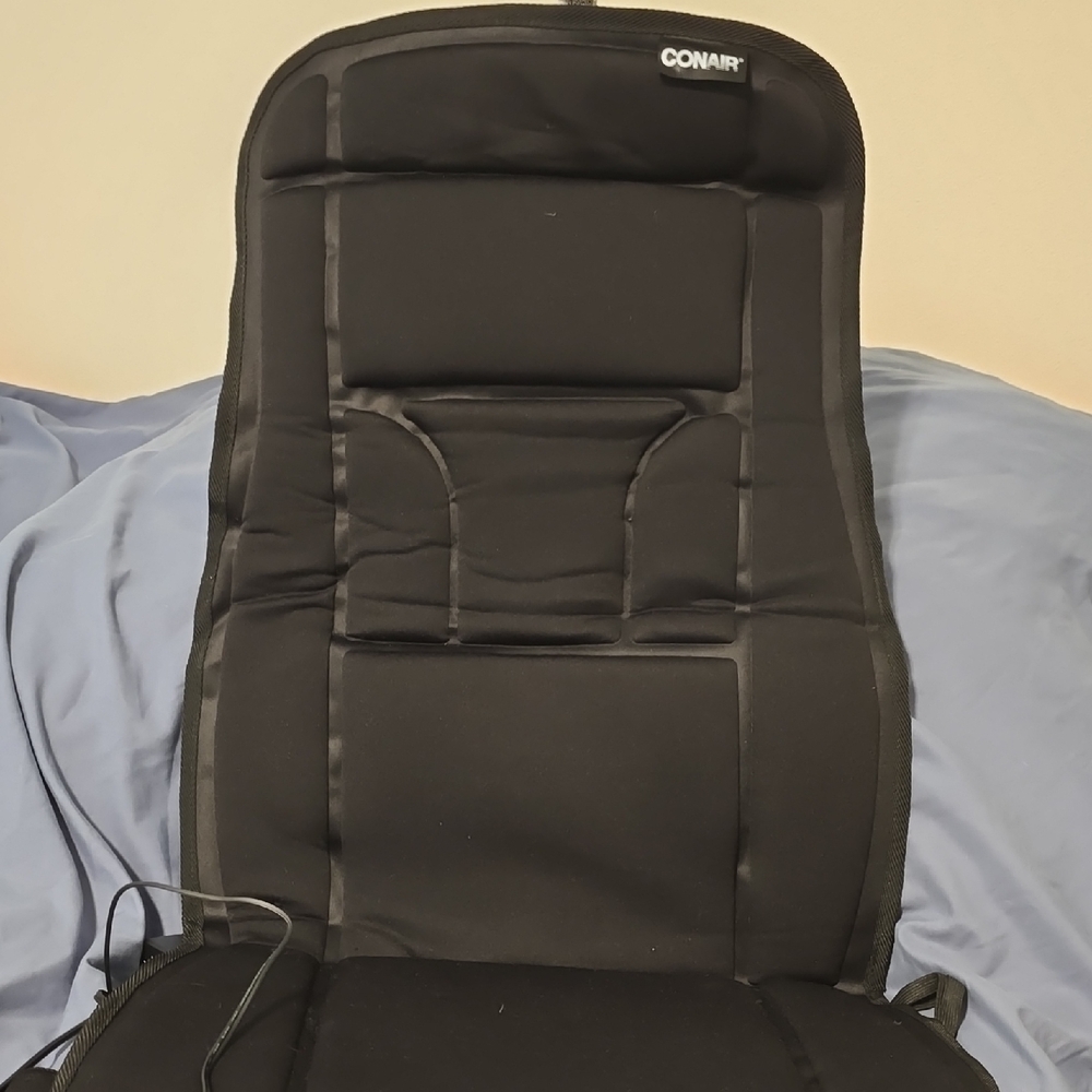 Conair Black Massage Cushion